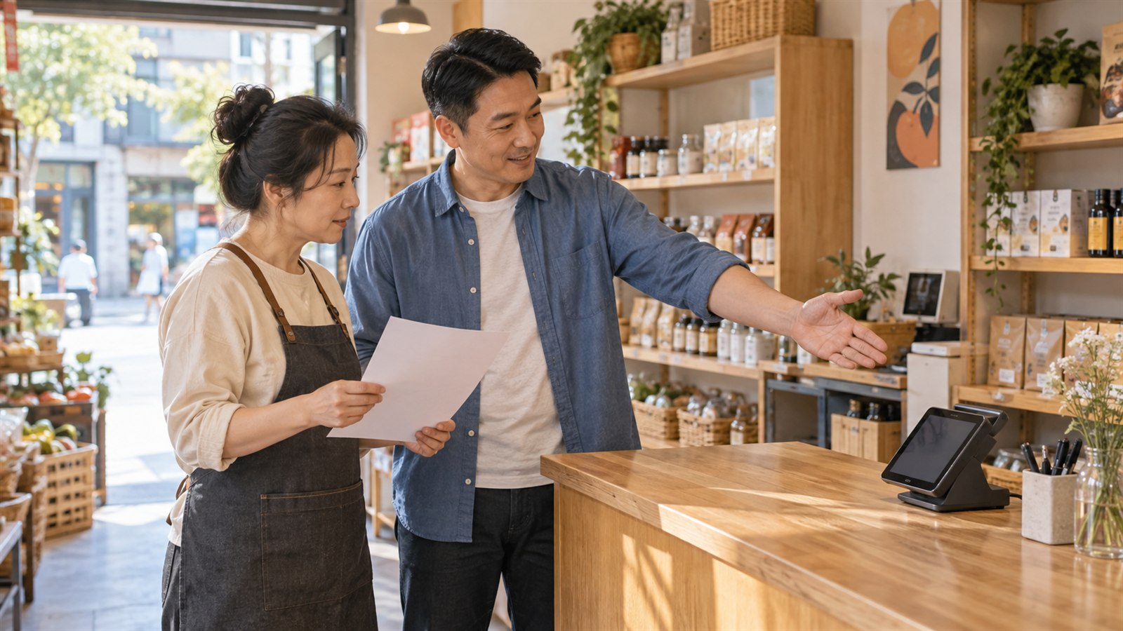 新店办理星驿付微智能POS,开业前怎样安排咨询与核对?
